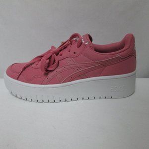 Asics Ortholite pink Platform tennis shoes sneakers. Worn once